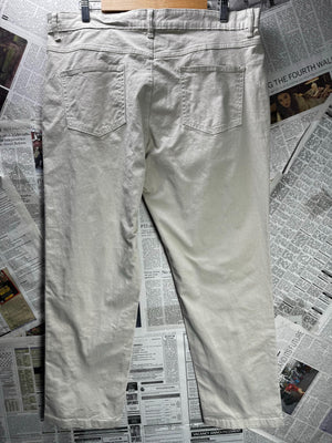 Lincoln® Waist: 36" | White | Denim Pants | Cotton-Elastane | M4 - 2540 - Genuine Maal