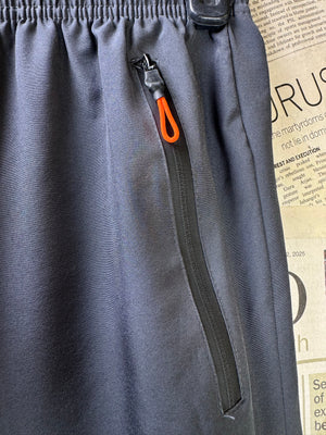 Aeknise® Waist: 28" to 30" | Grey | 3 Quarter Sports Shorts | Poly | 1731 - Genuine Maal