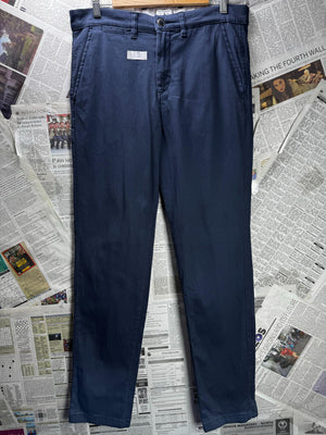 Jack&Jones® Waist: 34" | Blue | Loose Fit Chino Pants | Cotton-Elastane | M4 - 2834 - Genuine Maal