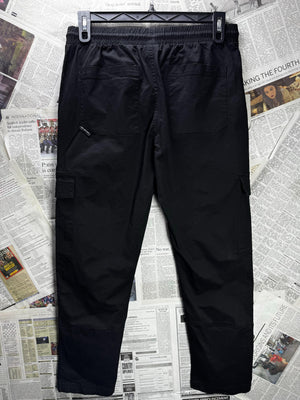 Bee Inspired® Waist: 32" to 34" | Black | Cargo Trousers | Cotton-Elastane | M4 - 2814 - Genuine Maal