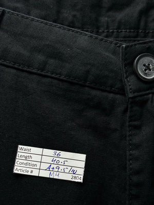 F&F® Waist: 36" | Black | Cargo Trouser | Cotton | M4 - 2804 - Genuine Maal