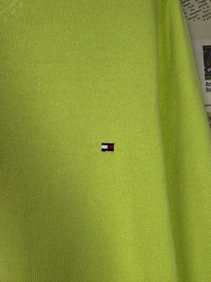 T*mmy Hilfiger® Large | Chest: 23" | Chartreuse | Sweater | 2221 - Genuine Maal