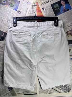 Zara® Waist: 32" | White Clay | Chino Shorts | 1728 - Genuine Maal