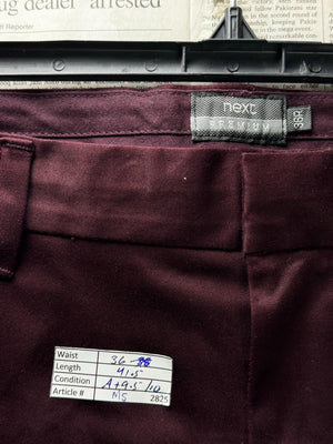 Next® Waist: 36" | Marhoon | Chino Pants | Cotton-Elastane | M5 - 2825 - Genuine Maal