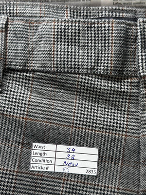 Next® Waist: 34" | Check | Skinny Fit Chino Pants | Cotton-Elastane | M4 - 2835 - Genuine Maal