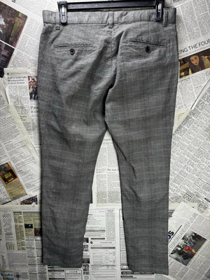 Next® Waist: 34" | Check | Skinny Fit Chino Pants | Cotton-Elastane | M4 - 2835 - Genuine Maal