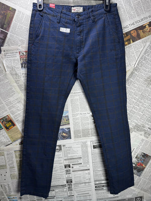 Guy® Waist: 32" | Green | Super Slim Chino Pants | Cotton-Elastane | M5 - 2828 - Genuine Maal