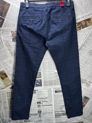 Guy® Waist: 32" | Green | Super Slim Chino Pants | Cotton-Elastane | M5 - 2828 - Genuine Maal