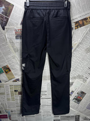 Iwcthelabel® Waist: 30" | Black | Cargo Pants | Cotton | M5 - 2799 - Genuine Maal