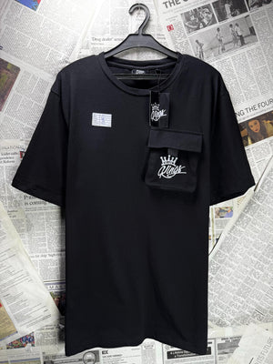 Kings® Medium | Chest: 21.5" | Black | T-Shirt | Cotton-Elastane | M5 - 5566 - Genuine Maal