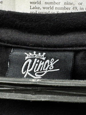 Kings® Medium | Chest: 21.5" | Black | T-Shirt | Cotton-Elastane | M5 - 5566 - Genuine Maal