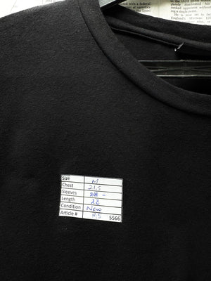Kings® Medium | Chest: 21.5" | Black | T-Shirt | Cotton-Elastane | M5 - 5566 - Genuine Maal