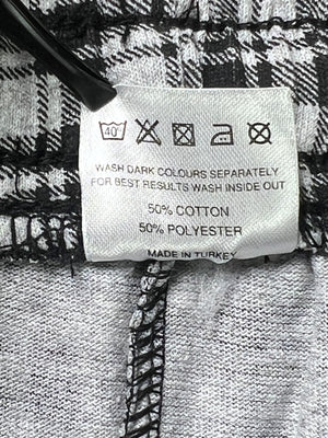® Waist: 30" | Check | Pajama | Cotton Poly | 2424 - Genuine Maal