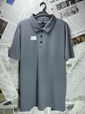 Manfinity® Medium | Chest: 21.5" | Grey | Polo Shirt | Poly-Elastane | M5 - 5559 - Genuine Maal