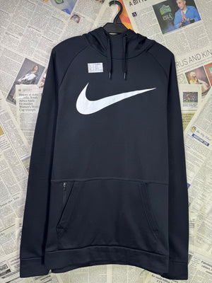 N*ke® Medium | Chest: 22" | Black | Hoodie | poly | 2225 - Genuine Maal