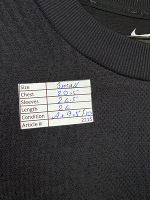 N*ke® Small | Chest: 20.5" | Black | Sweat Shirt | Poly | 2215 - Genuine Maal