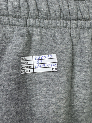 N*ke® Waist: 28" to 30" | Gray | Trouser | Inner: Fleece | Cotton | 1139 - Genuine Maal