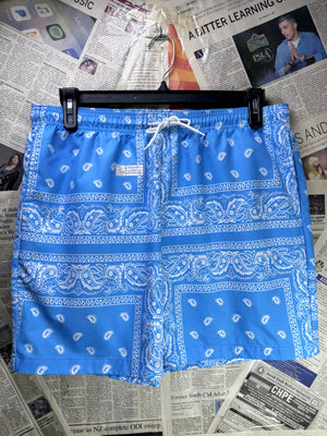 Manfinity® Waist: 36" to 38" | Blue | Shorts | Poly | 1711 - Genuine Maal
