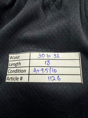 Russell® Waist: 30" to 32" | Navy Blue | Sports Shorts | Poly | 1126 - Genuine Maal