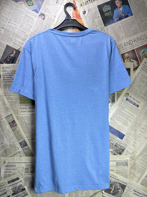 Pull & Bear® Small | Chest: 21" | Blue | T-Shirt | Poly - Cotton | 4120 - Genuine Maal