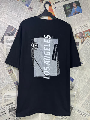 Sheni® Large | Chest: 23.5" | Black | T-Shirt | Cotton | 3188 - Genuine Maal