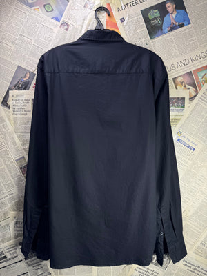 H&M® Medium | Chest: 21.5" | Black | Shirt | Cotton | 4350 - Genuine Maal