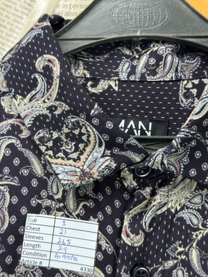 MAN® Small | Chest: 21" | Shirt | Viscose | 4330 - Genuine Maal