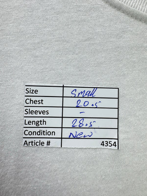MAN® Small | Chest: 20.5" | White | T-Shirt | 4354 - Genuine Maal