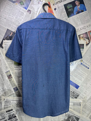 Twisted Soul® Small | Chest: 19.5" | Blue | Shirt | Cotton | 4346 - Genuine Maal