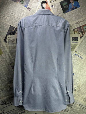 Next® Medium | Chest: 22.5" | Silver | Collar 16" Shirt | Poly - Cotton | 4380 - Genuine Maal