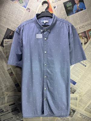ANZ® Medium | Chest: 22.5" | Grey | Shirt | Cotton | 4379 - Genuine Maal