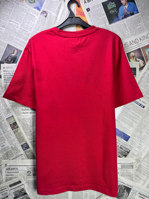 Lee Cooper® Small | Chest: 20.5" | T-Shirt | Red | Cotton | 3560 - Genuine Maal