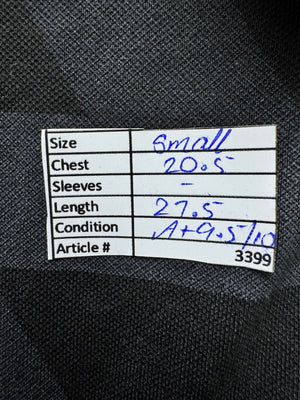 Icon® Small | Chest: 20.5" | Charcoal | Polo | Viscose - Cotton | 3399 - Genuine Maal
