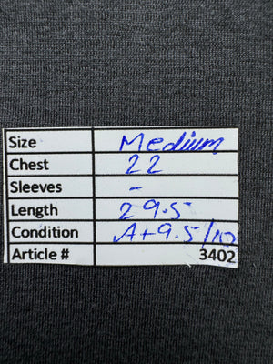 Planet Fitness® Medium | Chest: 22" | Charcoal Grey | Gym T-Shirt | Poly - Elastane | 3402 - Genuine Maal