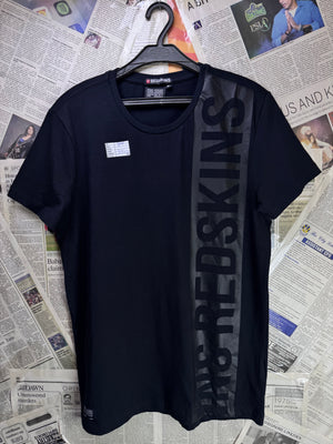 RedSkins® Small | Chest: 19" | Black | T-Shirt | Cotton - Elastane | 3411 - Genuine Maal