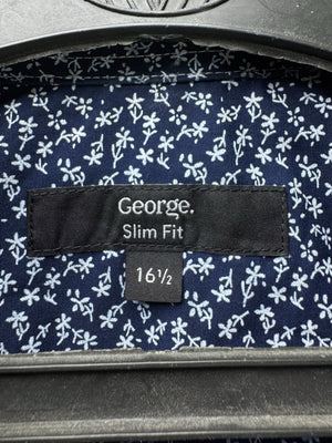 George® Large | Chest: 24" | Collar 16.5" | Shirt | Poly - Cotton | 4713 - Genuine Maal