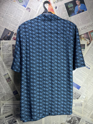 Moose® Medium | Chest: 21.5" | Blue | Hawaii Shirt | Viscose | 4743 - Genuine Maal