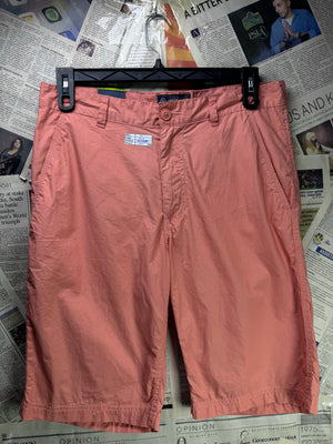 American Rag® Waist: 32" | Pastel Peach | Slim Fit Golf Shorts | Cotton | 1184 - Genuine Maal