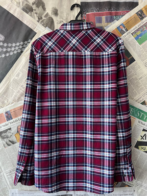 Burton® Small | Chest: 21" | Red Plaid | Shirt | 324 - Genuine Maal