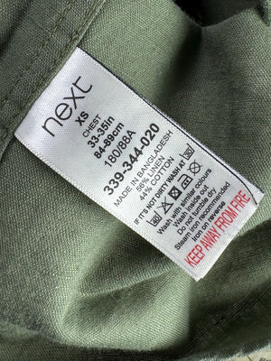 Next® Small | Chest: 20" | Shirt | Linen - Cotton | 4796 - Genuine Maal