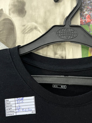 Detroit® Small | Chest: 20.5" | Black | T-Shirt | 457 - Genuine Maal