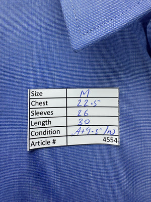 M&S® Medium | Chest: 22.5" | Collar 15.5" Shirt | Poly - Cotton | 4554 - Genuine Maal