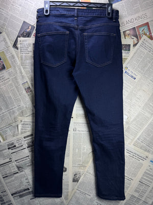 George® Waist: 34" | Blue | Slim Fit Denim Pants | Cotton - Elastane | 2364 - Genuine Maal