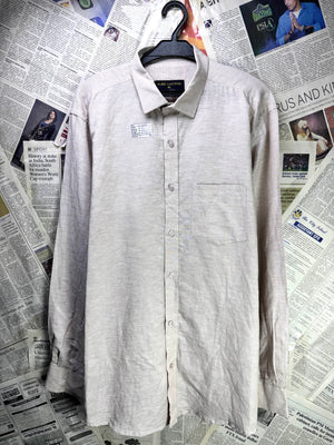 Pure Cotton® Large | Chest: 23" | Light Beige | Shirt | Cotton | 3606 - Genuine Maal