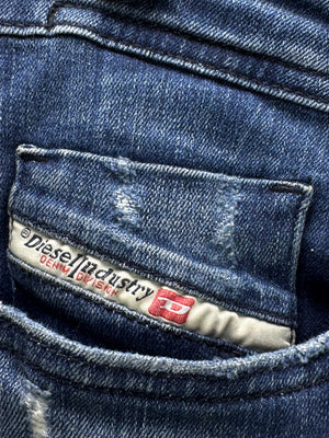 Diesel® Waist: 32" | Blue | Denim Pants | Cotton - Elastane | 2392 - Genuine Maal