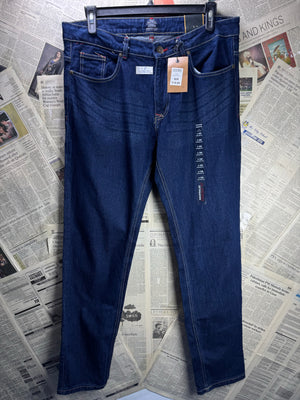 Industrialize® Waist: 36" | Blue | Straight Fit Denim Pants | Cotton - Elastane | 2962 - Genuine Maal