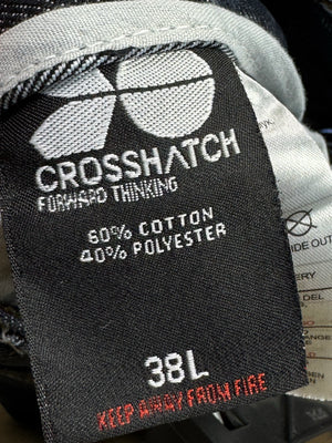 CrossShatch® Waist: 38" | Blue | Denim Pants | Poly - Cotton | 2943 - Genuine Maal