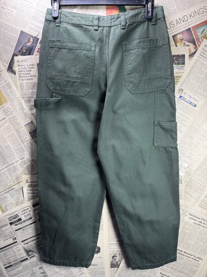 F&F® Waist: 30" | Green | Denim Trouser | Cotton | 2960 - Genuine Maal