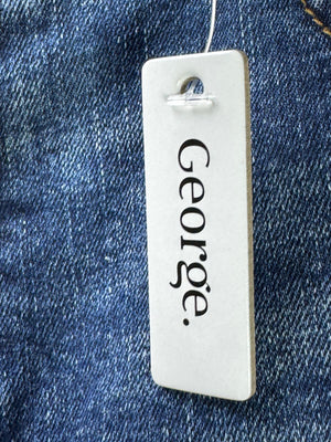 George® Waist: 36" | Blue | Loose Fit Denim Pants | Cotton - Elastane | 2390 - Genuine Maal