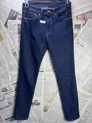 M&S® Waist: 30" to 32" | Blue | Skinny Fit Denim Pants | Cotton - Poly - Elastane | 2378 - Genuine Maal
